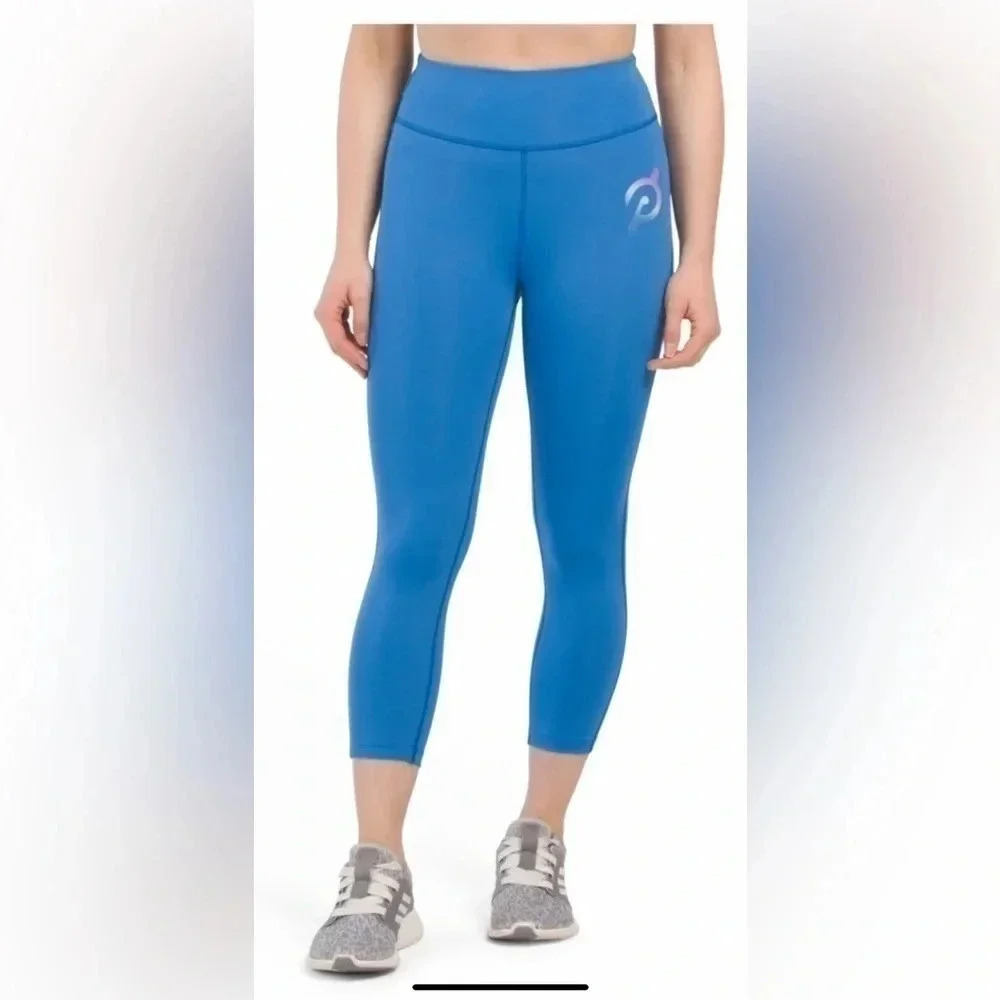 Peloton Move Capri Leggings Color Blue Size XS